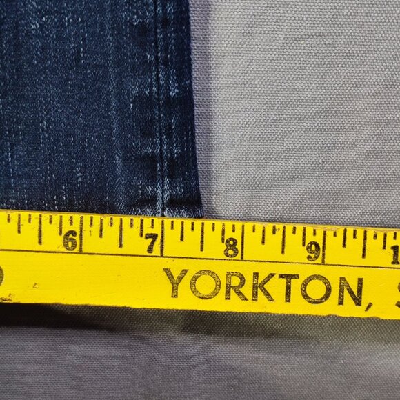 Silver Jeans Suki Capri women's size 28 dark washed blue straight leg - Picture 13 of 13